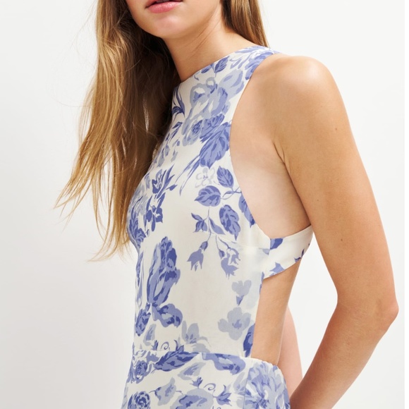 Reformation Ladri Dress Sz2 Lucerne - Picture 1 of 8